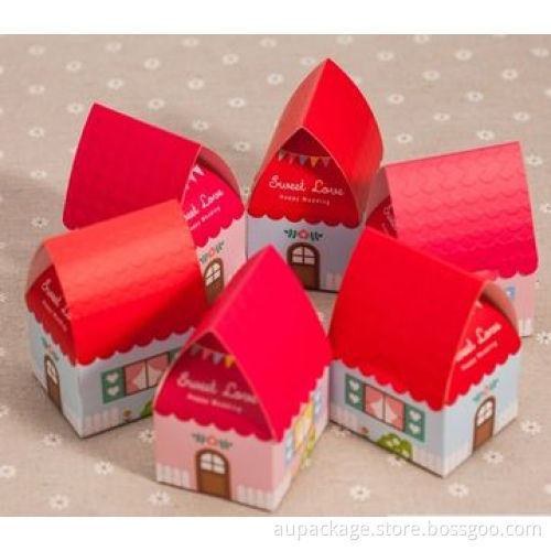 Gift box with embossing and gold stamping, customized printing and size